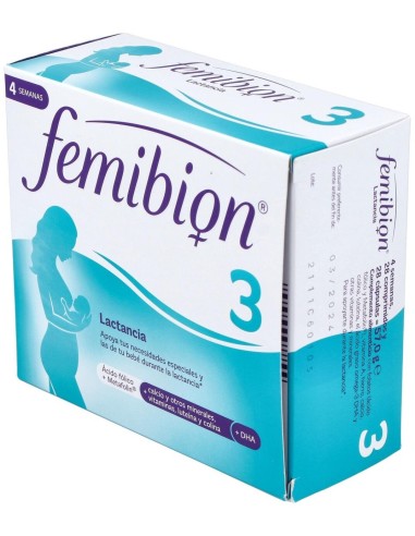 Femibion 3 Lactancia 28Comp.+28Cap. de Femibion