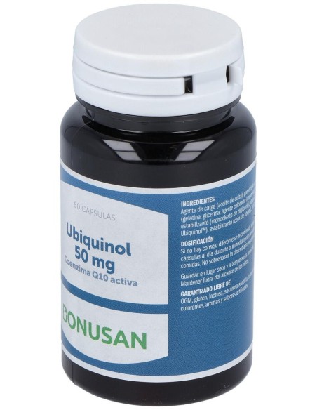 Ubiquinol 50Mg. 60Cap. de Bonusan