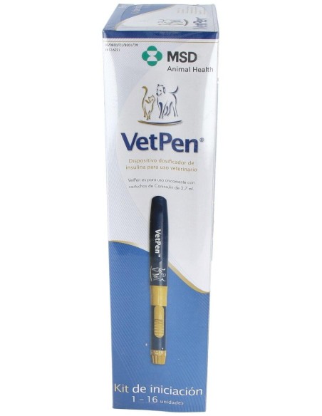 Vetpen Caninsulin 1Ml 16Ud Starter Kit de Msd Vet