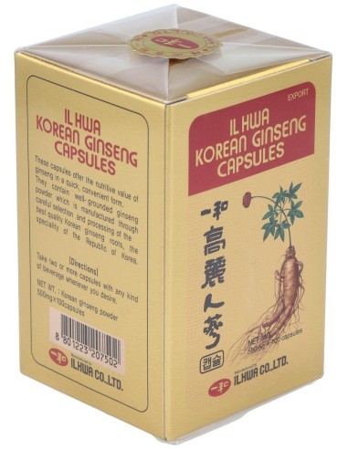 Ginseng Il Hwa 100Cap.Tarro de Tongil