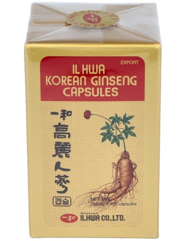Ginseng Il Hwa 100Cap.Tarro de Tongil
