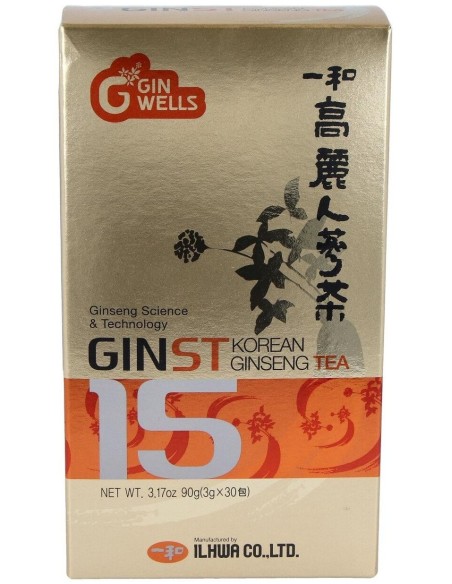 Korean Ginseng Tea Il Hwa (Ginst15) 30Sbrs. de Tongil