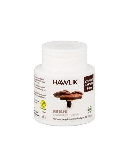Reishi (Ganoderma Lucidum). Extracto Puro 60 Vcáps de Hawlik