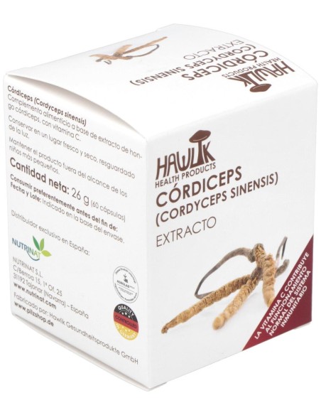 Cordiceps Extracto Puro 60Vcaps. de Hawlik