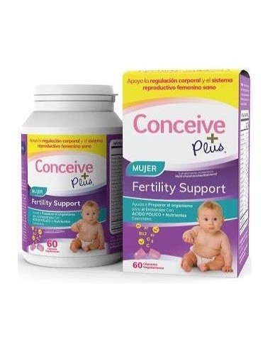 Conceive Plus Apoyo Fertilidad Femenina 60Cap. de Sasmar