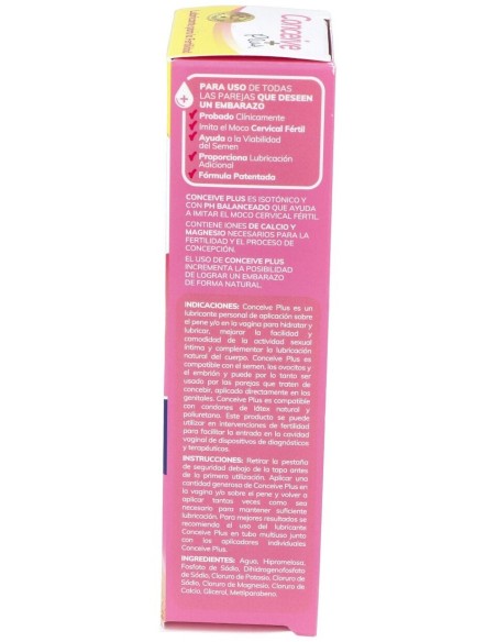 Lubricante Conceive Plus Tubo 75Ml. de Sasmar