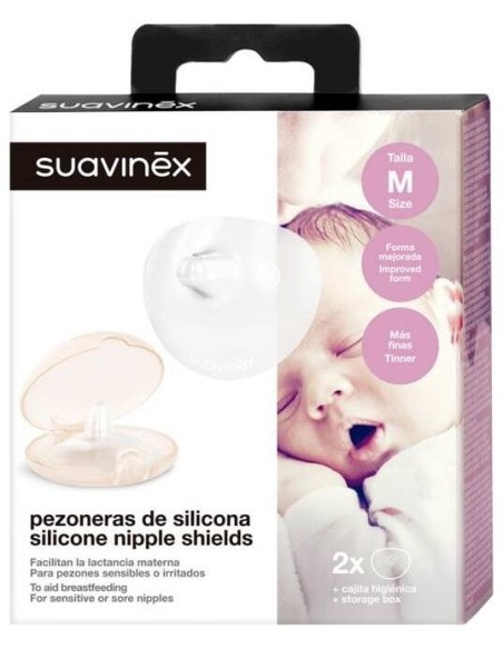 Pezonera Sili T/M 20Mm 2 Unidades de Suavinex