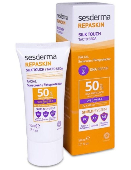 Repaskin Fotoprotector Spf50 Facial Tacto Seda 50M Sesderma