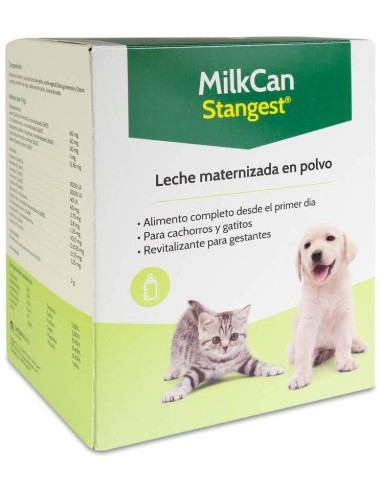 Milkcan +Biberon Leche Polvo Perros Y Gatos 400Gr de Stangest Vet