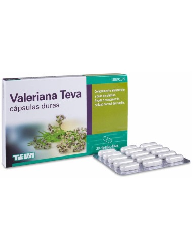 Valeriana Teva 200Mg 30Caps de Teva