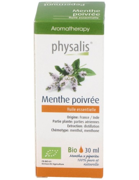 Esencia Menta Piperita 30Ml. Bio de Physalis