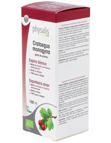 Ext. Espino Blanco (Crataegus) 100Ml. Bio de Physalis
