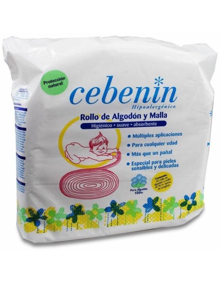 Pañal Infantil Cebenin Algodon Rollo Y Malla de Cebenin
