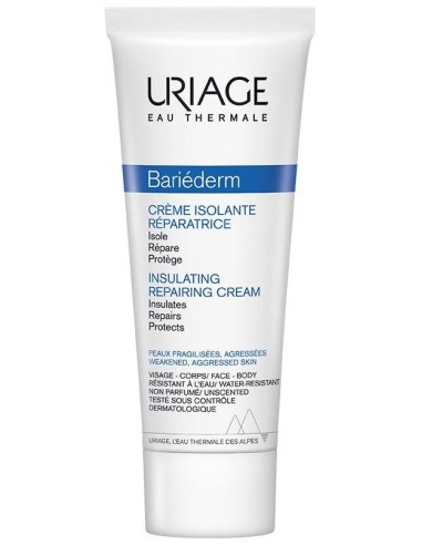 Bariederm Crema Aislante-Reparadora 75 Mililitros Uriage