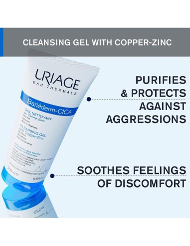 Bariederm Cica Gel Limpiador 200Ml. de Uriage
