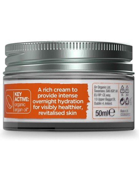 Crema De Noche Aceite Argan Marroqui 50Ml. de Dr. Organic