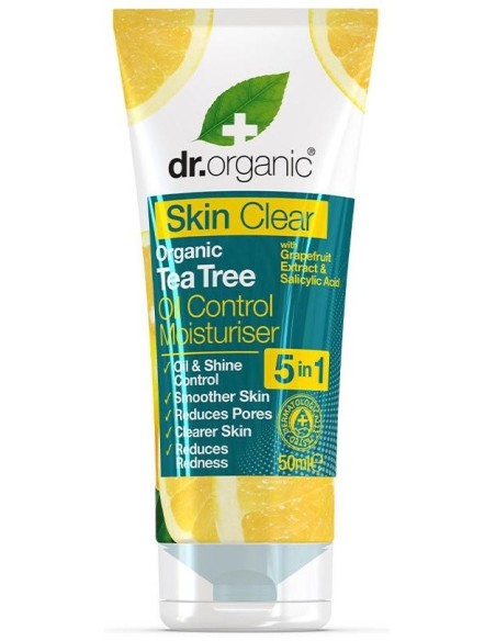 Skin Clear Crema Con Control De Aceite 50Ml. de Dr. Organic
