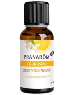 Citrico Tonificante Aceite Difusion 30Ml. Bio de Pranarom Difusion 2
