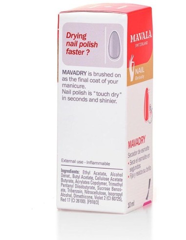 Mavala Mavadry Secante De Uñas 10Ml. de Mavala