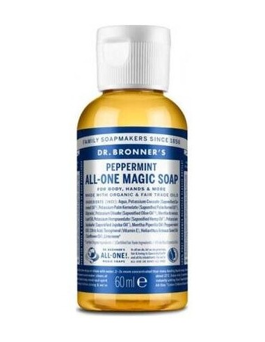 Jabon Liquido Menta 60Ml. de Dr. Bronner´S