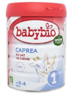 Leche Caprea 1 Cabra Lactantes 0-6Meses 800Gr. Bio de Babybio 2