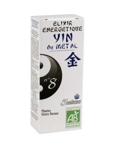 Elixir Nº8 Yin Del Metal Eco 50Ml de 5 Saisons