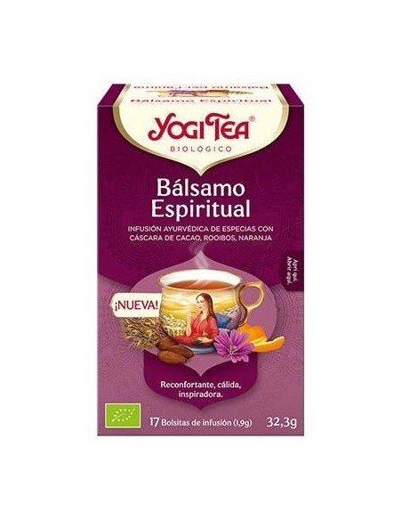 Yogi Tea Balsamo Espiritual 17Infusiones. Bio de Yogi Tea