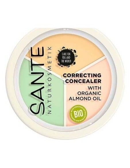 Corrector Polvo-Crema 3 Tonos 6Gr. de Sante Naturkosmetik