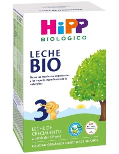 Leche 3 De Crecimiento Bio 500 g  de Hipp 2