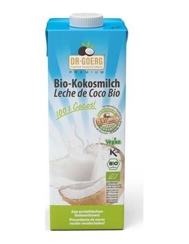 Leche De Coco Para Cocinar 1L. Bio de Dr. Goerg