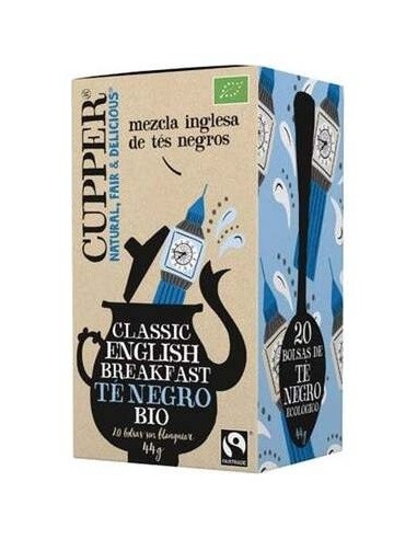 Te Negro English Breakfast Infusion 20Bolsitas Bio de Cupper