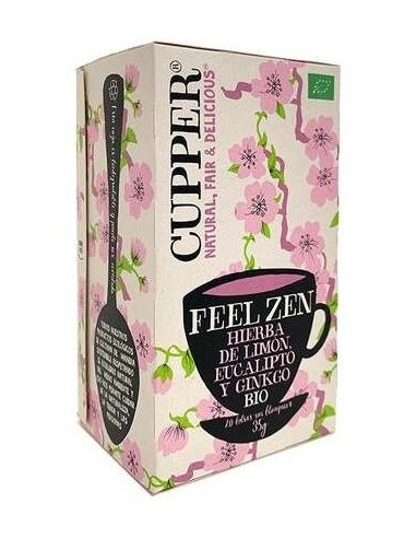 Feel Zen Infusion 20Bolsitas. Bio de Cupper