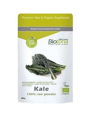 Kale Raw Col Rizada 120Gr. Bio de Biotona