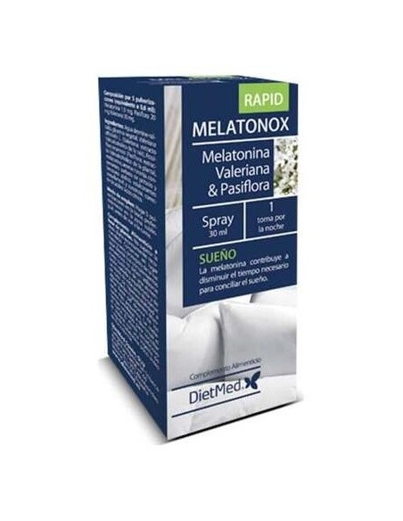 Melatonox Rapid 30Comp Bucodispersables. de Dietmed