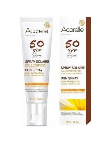 Spray Solar Spf50 100 Mililitros Bio Acorelle