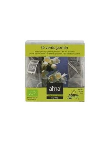 Te Verde Jazmin Infusion 15Piramides. Eco Vegan de Alma Home