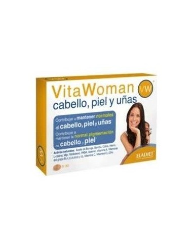 Vita Woman Cabello Piel Y Uñas 30Comp. de Eladiet