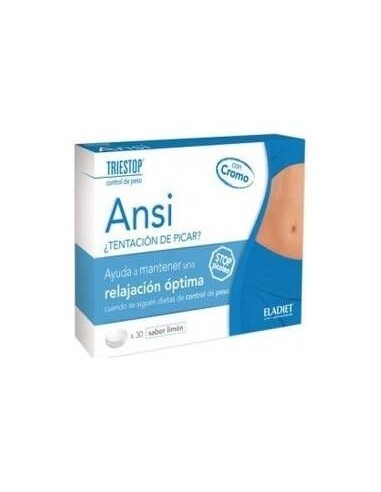 Triestop Ansi Quita Ansia Sabor Limon 30Comp. de Eladiet