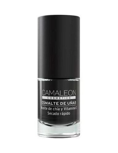 Camaleon Esmalte De Uñas Negro 6Ml. de Camaleon Cosmetics