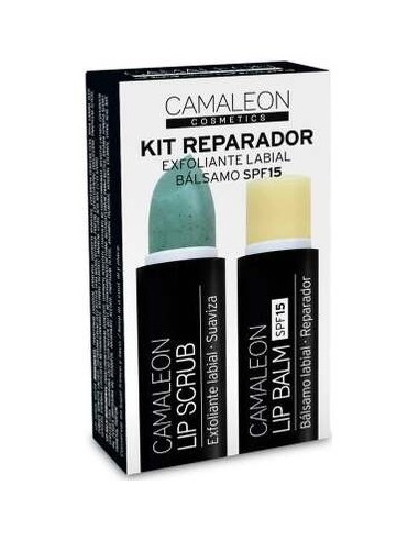 Camaleon Kit Reparador Labial+Exfoliante Melon. de Camaleon Cosmetics