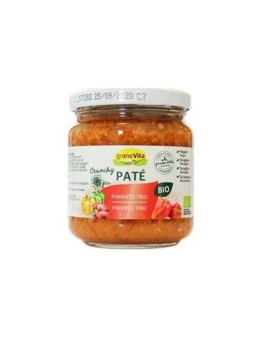 Pate Pimiento Trio Crunchy 175Gr. Bio Sg Vegan de Granovita