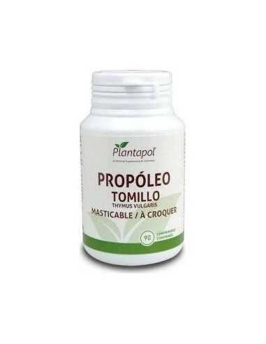 Propóleo, Tomillo, Vitamina C Masticable (90 Comprimidos 560 Mg) de Plantapol