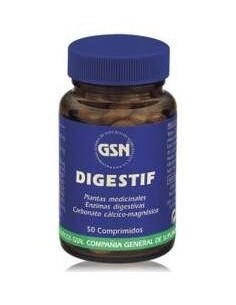 Enzimas Digestivas Digestif 50 Comprimidos de GSN 2