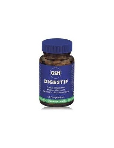 Enzimas Digestivas Digestif 50 Comprimidos de GSN