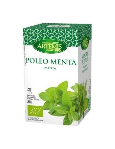 Menta Poleo Infusion 20Bolsitas. Bio de Artemis Bio