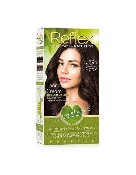 Naturtint Henna Cream 3.0 Castaño Oscuro de Naturtint