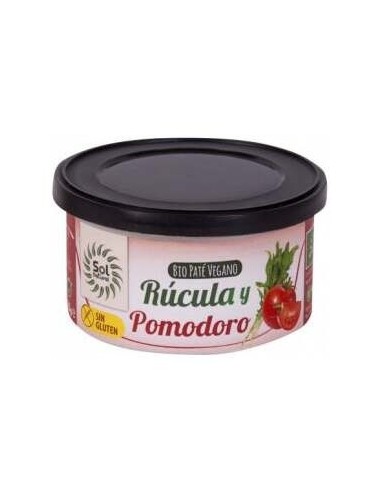Paté Rúcula Y Pomodoro Bio 125 g  de Solnatural