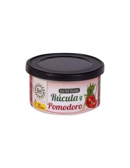 Paté Rúcula Y Pomodoro Bio 125 g  de Solnatural