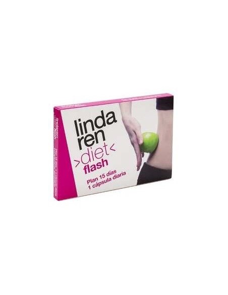 Lindaren Diet Flash 15Cap. de Artesania