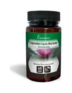 Capsudiet Cardo Mariano 40 Cápsulas Vegetales de Plameca 2